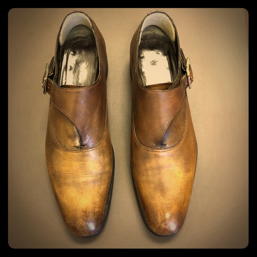 Tom Ford single monkstrap, size 8 men’s shoes